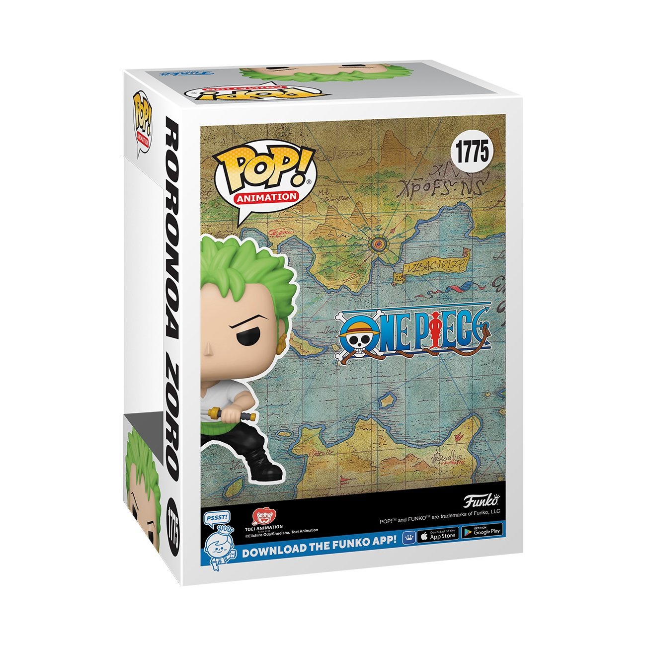 Funko Pop! Animation: One Piece - Zoro (Chance fo Special Chase Edition) - flash vidéo