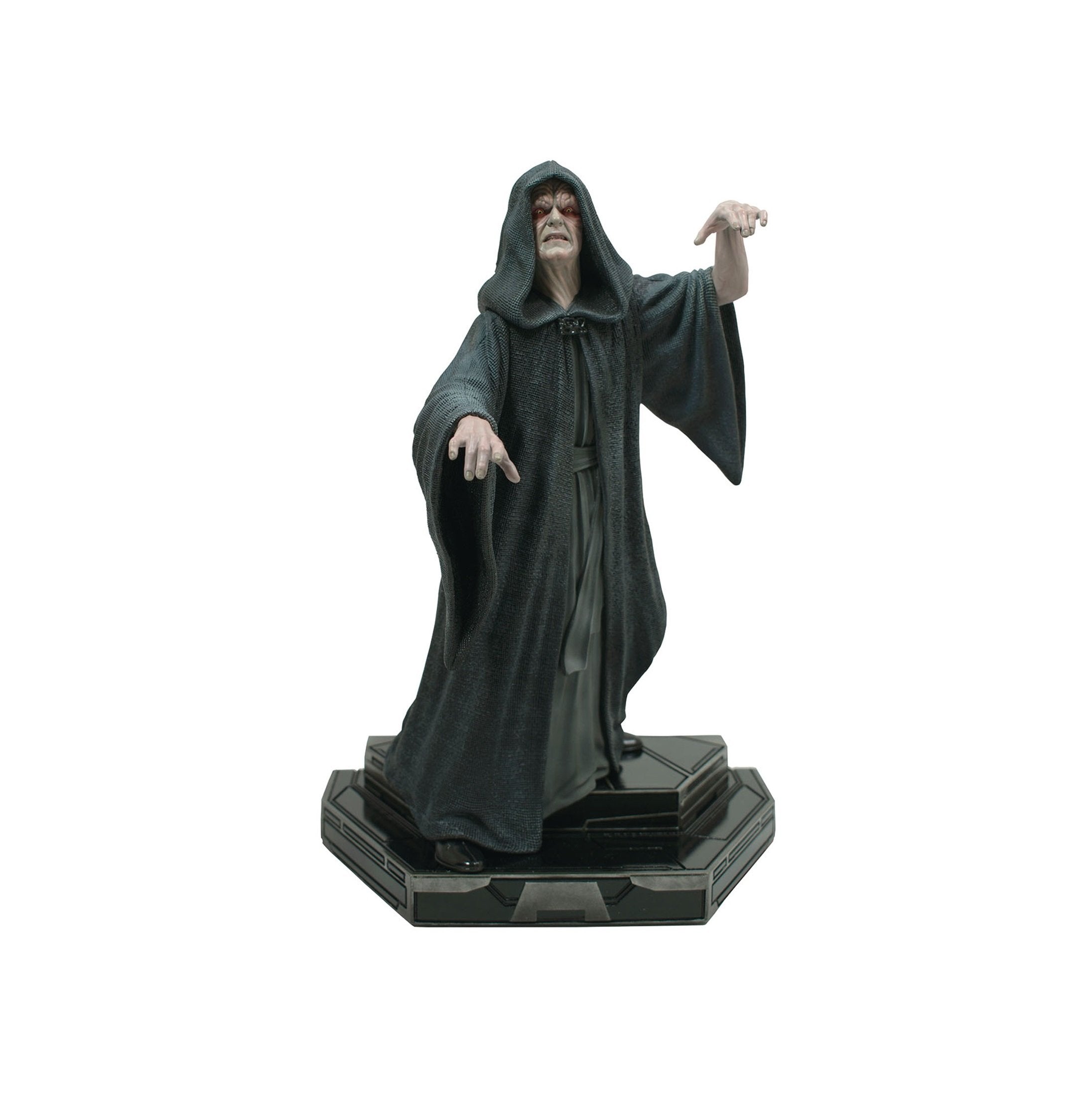 Diamond Select Toys - Star Wars : Le Retour du Jedi - Empereur Palpatine Statue Milestones 1/6 30cm - flash vidéo
