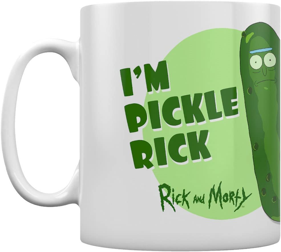 Rick et Morty - Cornichon Coffee Mug 315ml - flash vidéo