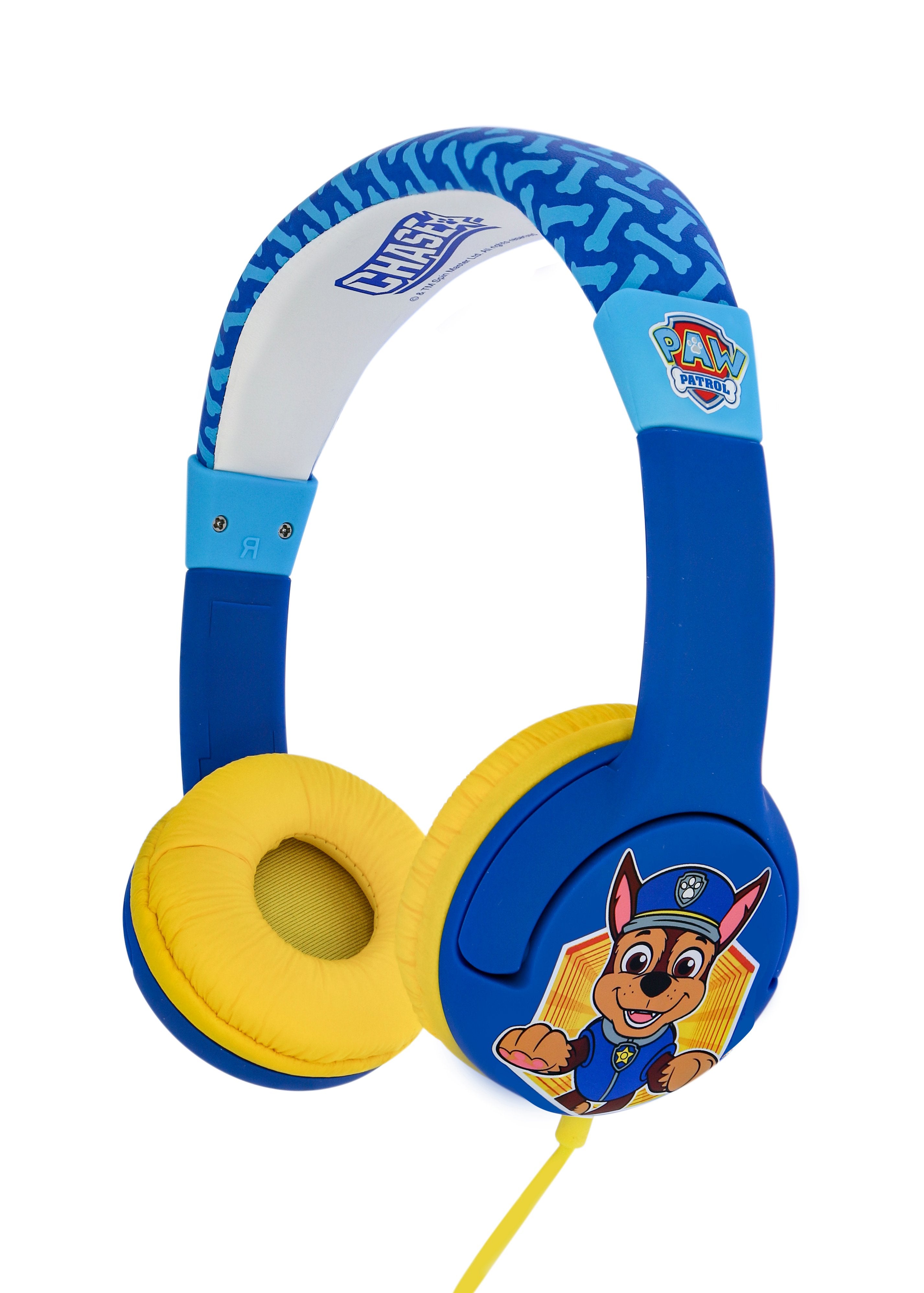 PAW Patrol : La Pat' Patrouille - Casque audio Chase pour enfants - flash vidéo