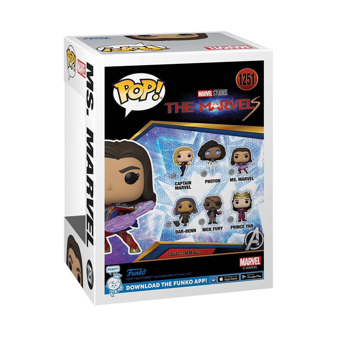 Funko Pop! Vinyl: The Marvels - Ms Marvel - flash vidéo