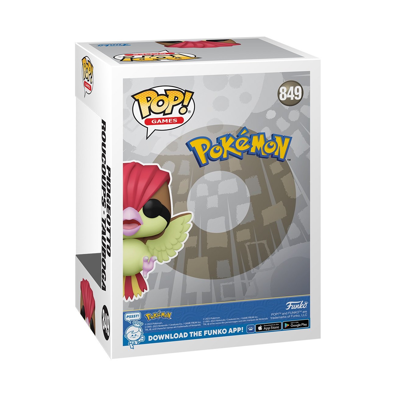 Funko Pop! Games: Pokémon - Roucoups - flash vidéo