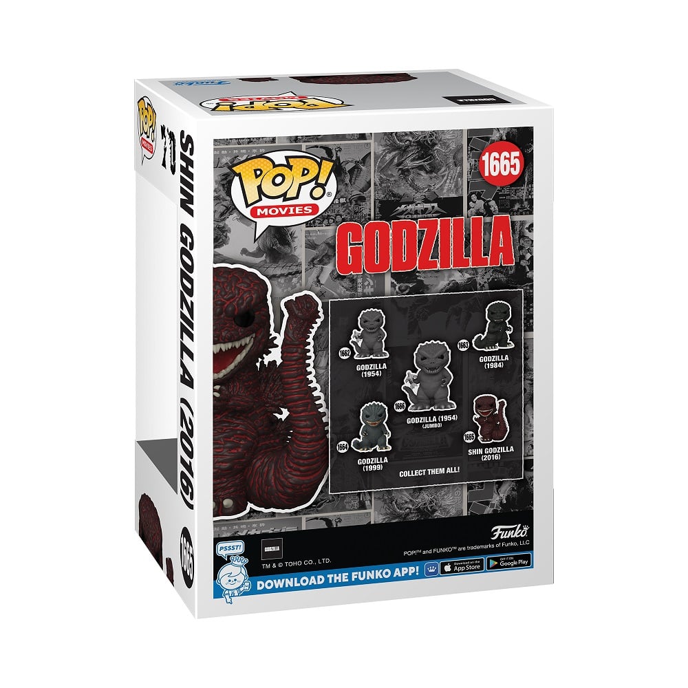 Funko Pop! Movies: Godzilla 70th Anniversary - Godzilla 2016 - flash vidéo