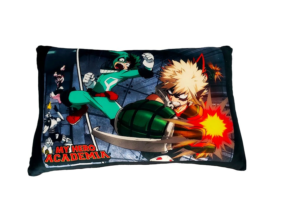 My Hero Academia - Coussin "Fight" 40x25cm - flash vidéo