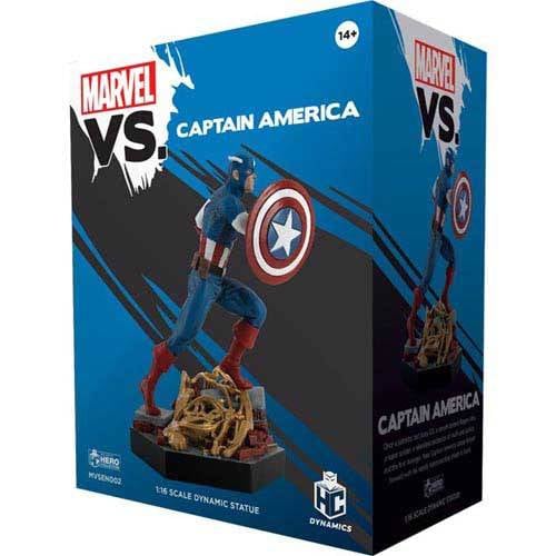 Marvel 1:18 Dynamics Figure - Captain America 13 cm - flash vidéo