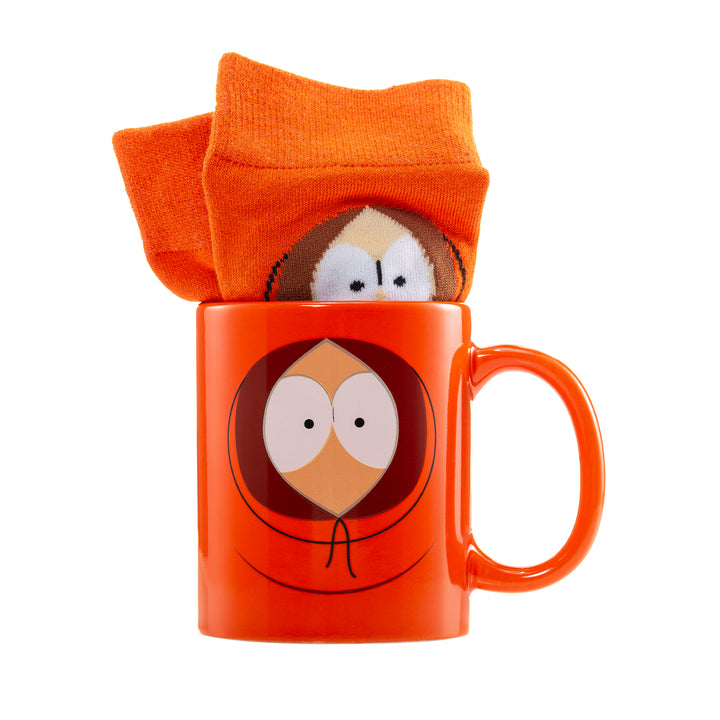 South Park - Coffret cadeau avec tasse 315ml et paire de chaussette EU 41-45 "Kenny" - flash vidéo