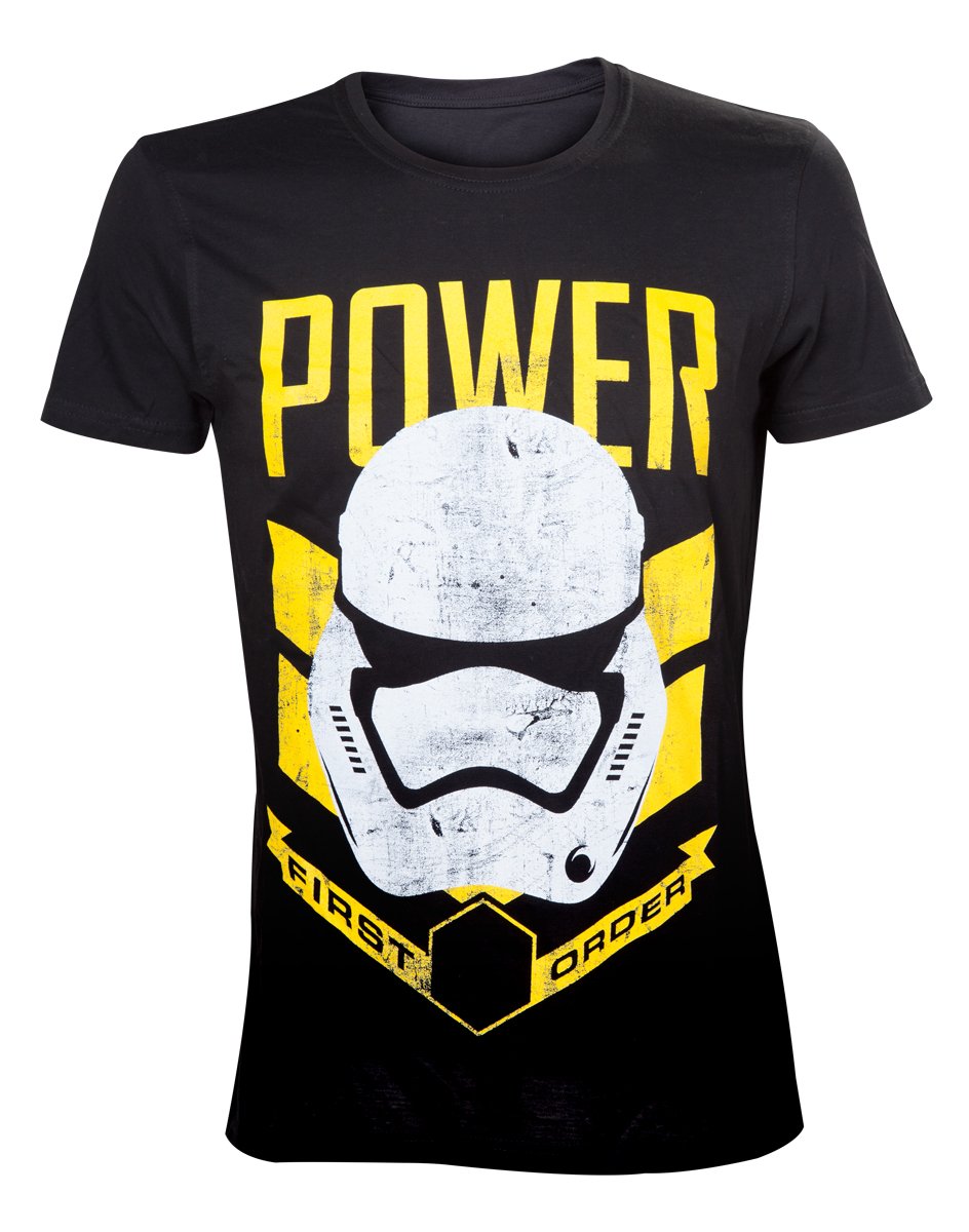 Star Wars - Stormtrooper Power T-Shirt - S - flash vidéo