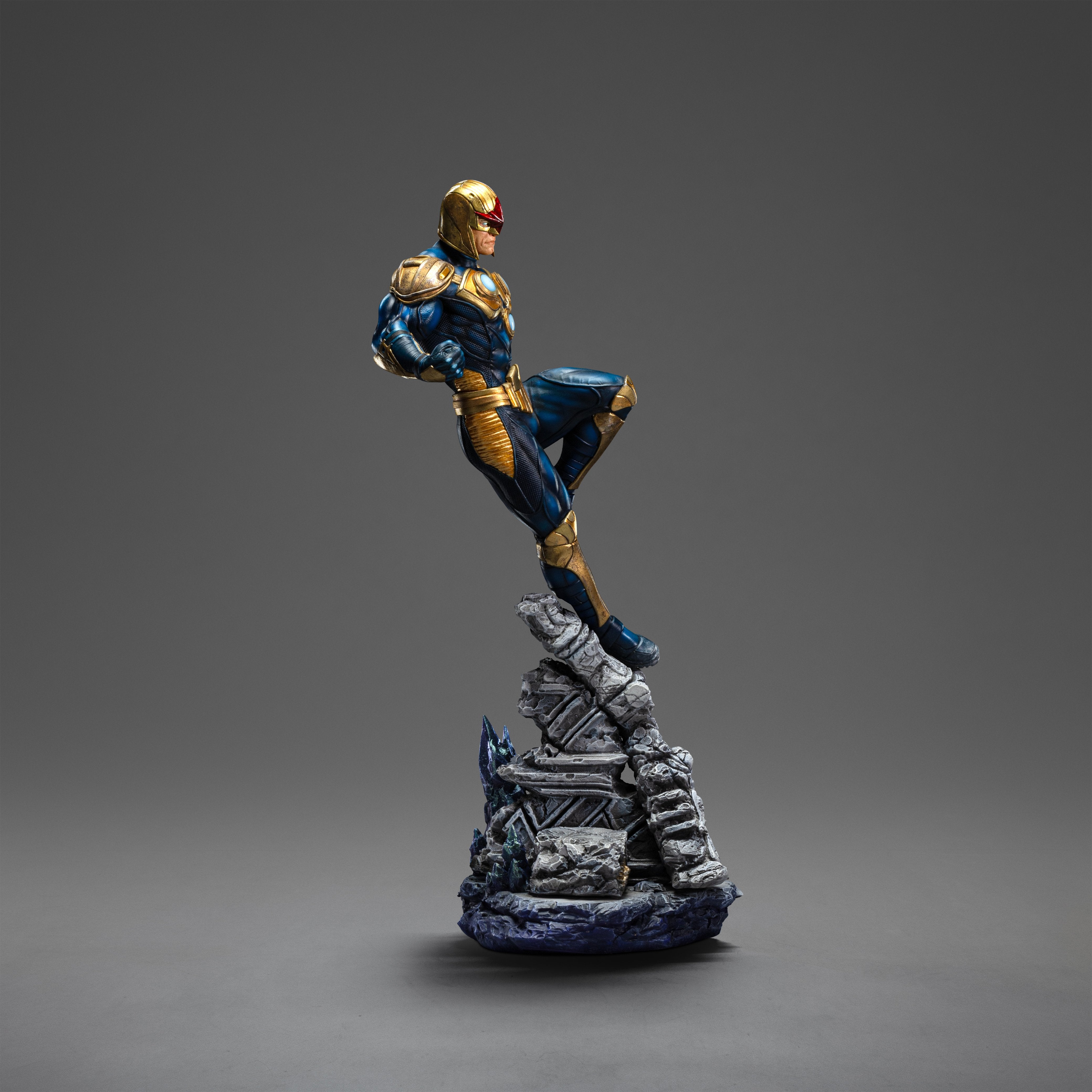 Iron Studios - Art Scale 1/10 - Marvel - Nova Statue 31.5cm - flash vidéo