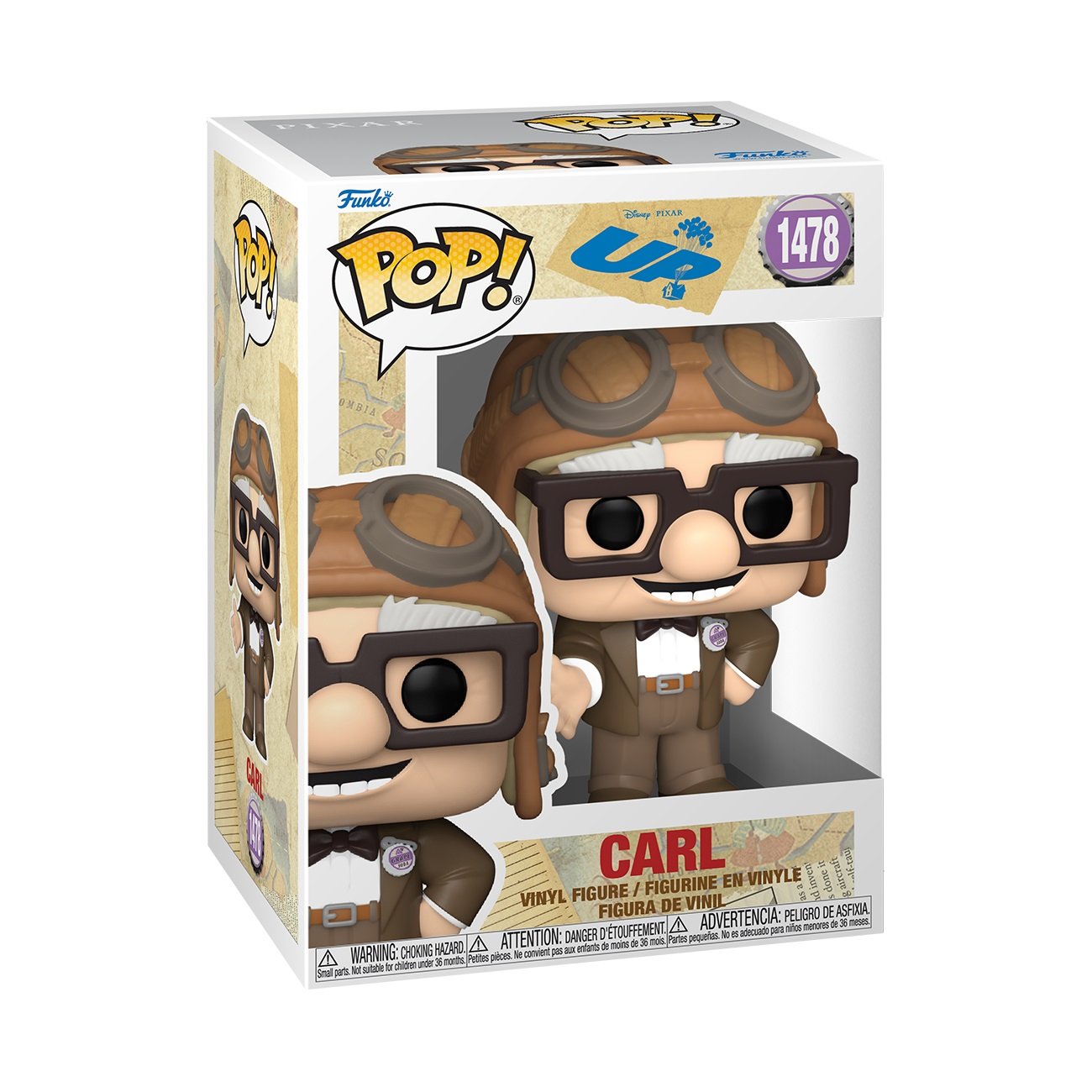 Funko Pop! Disney Pixar: Up - Carl - flash vidéo