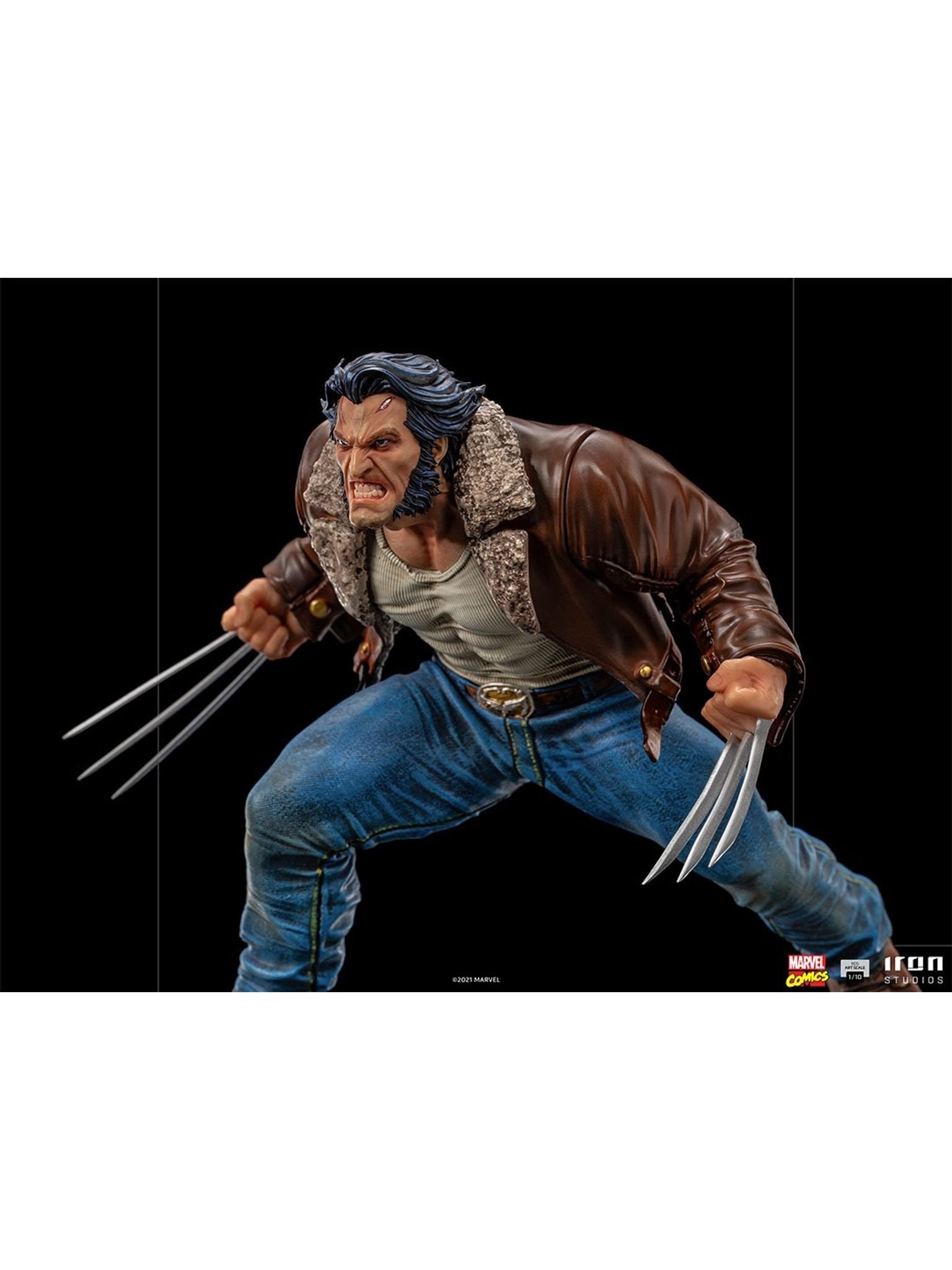 Iron Studios - BDS Arts Scale 1/10 - Marvel - X-Men Marvel Comics - Logan Statue 20cm - flash vidéo