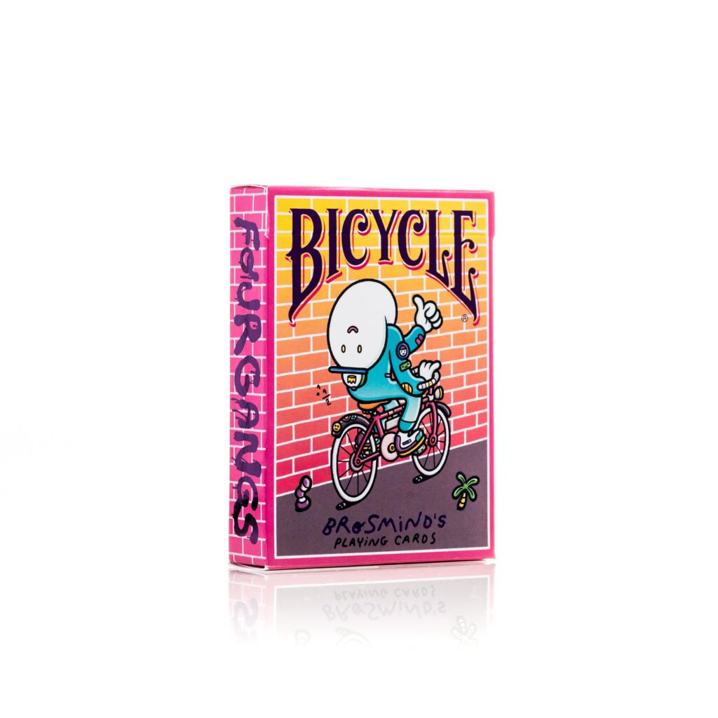 Bicycle - Carte de jeu Standard 56 pièce(s) Brosmind Four Gangs - flash vidéo