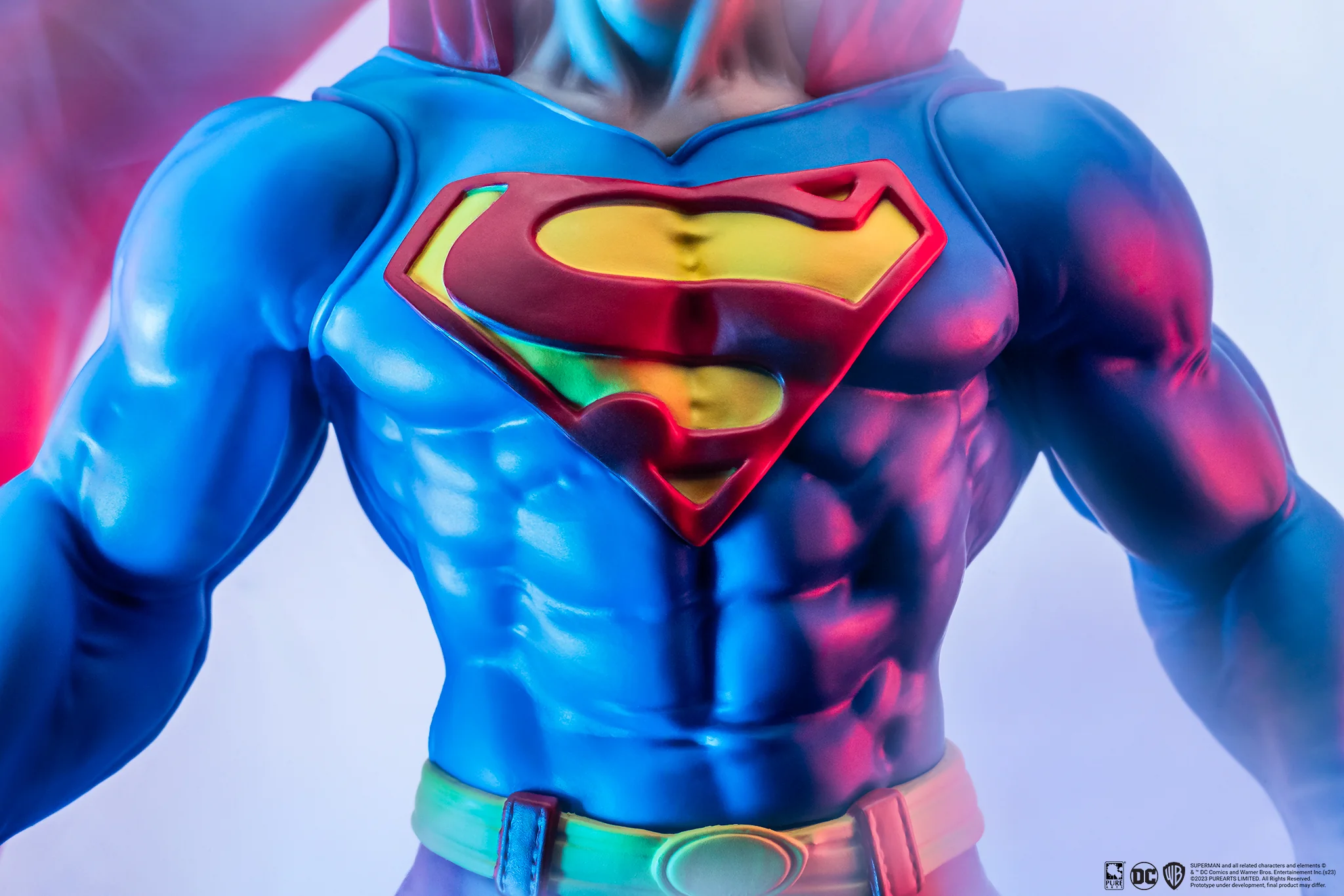 PureArts - 1:8 PVC Statues - DC Heroes - Superman Classic PX Statue 30cm - flash vidéo