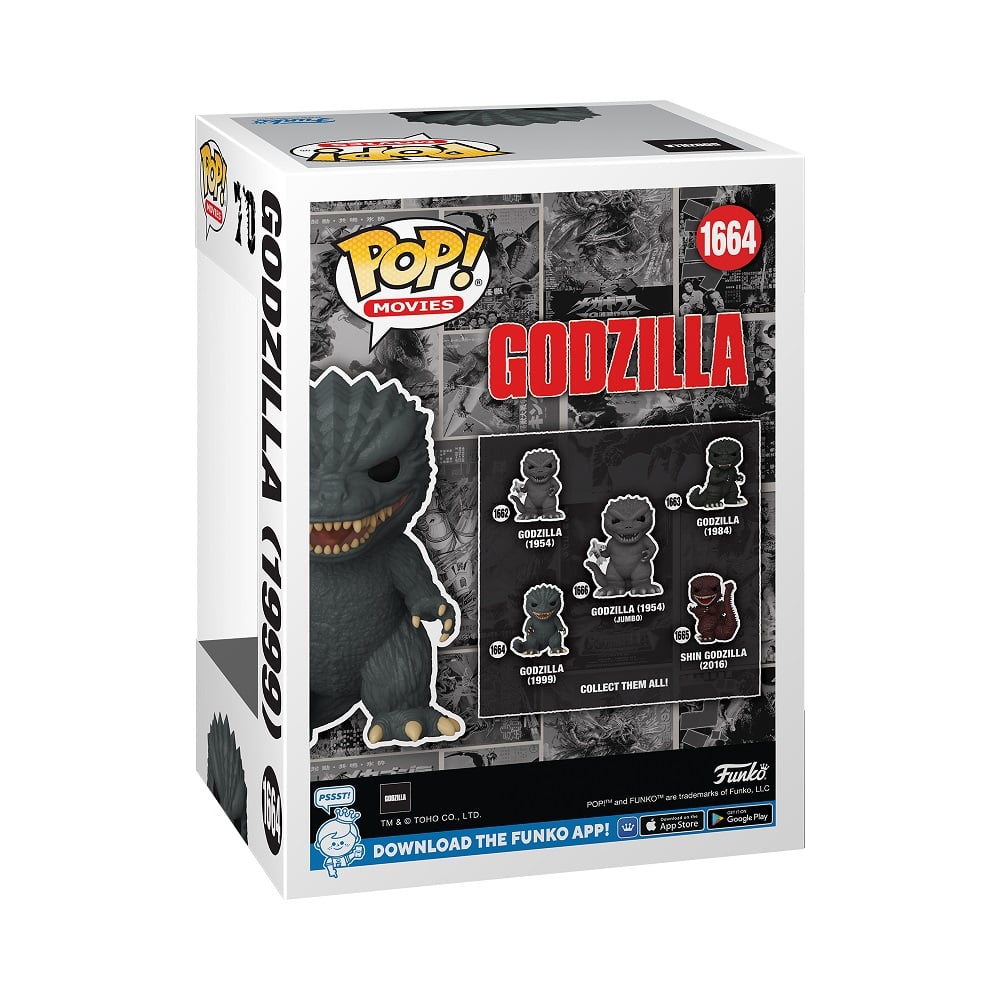 Funko Pop! Movies: Godzilla 70th Anniversary - Godzilla 1999 - flash vidéo