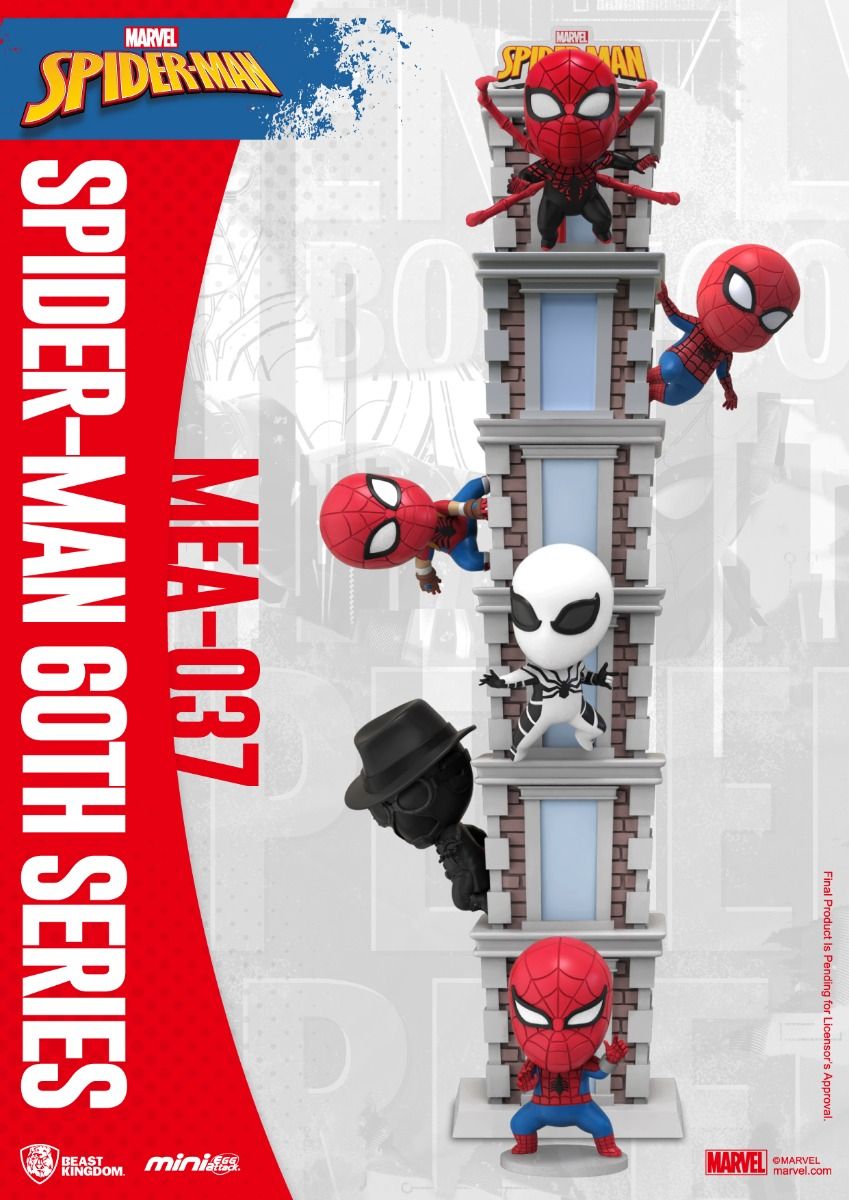 Marvel - MEA-037 - Spider-Man 60th Anniversaire Series (Set) - flash vidéo