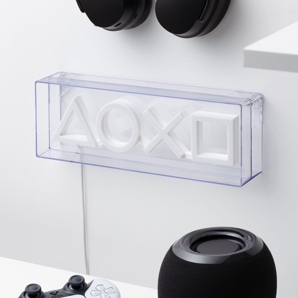 PlayStation - Lampe Logo PlayStation Neon LED - flash vidéo