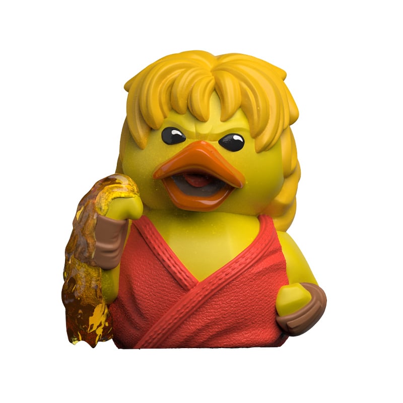 TUBBZ Canard de bain - Street Fighter - Ken - flash vidéo
