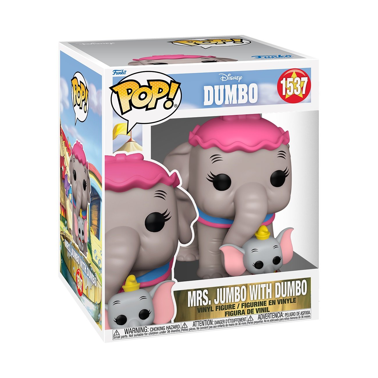 Funko Pop! Super: Dumbo - Mrs. Jumbo 6" Super Sized Pop! - flash vidéo
