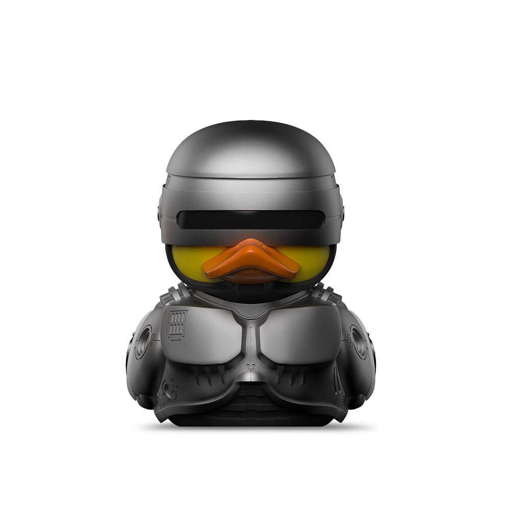 Numskull - Mini TUBBZ Canard de bain - Robocop - Alex Murphy (Édition baignoire) - 8cm - flash vidéo