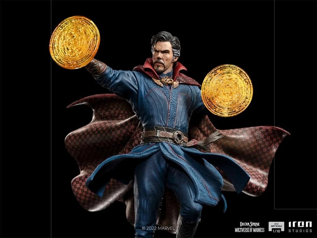 Iron Studios - BDS Arts Scale 1/10 - Marvel - Doctor Strange in the Multiverse of Madness - Stephen Strange Statue 34cm - flash vidéo
