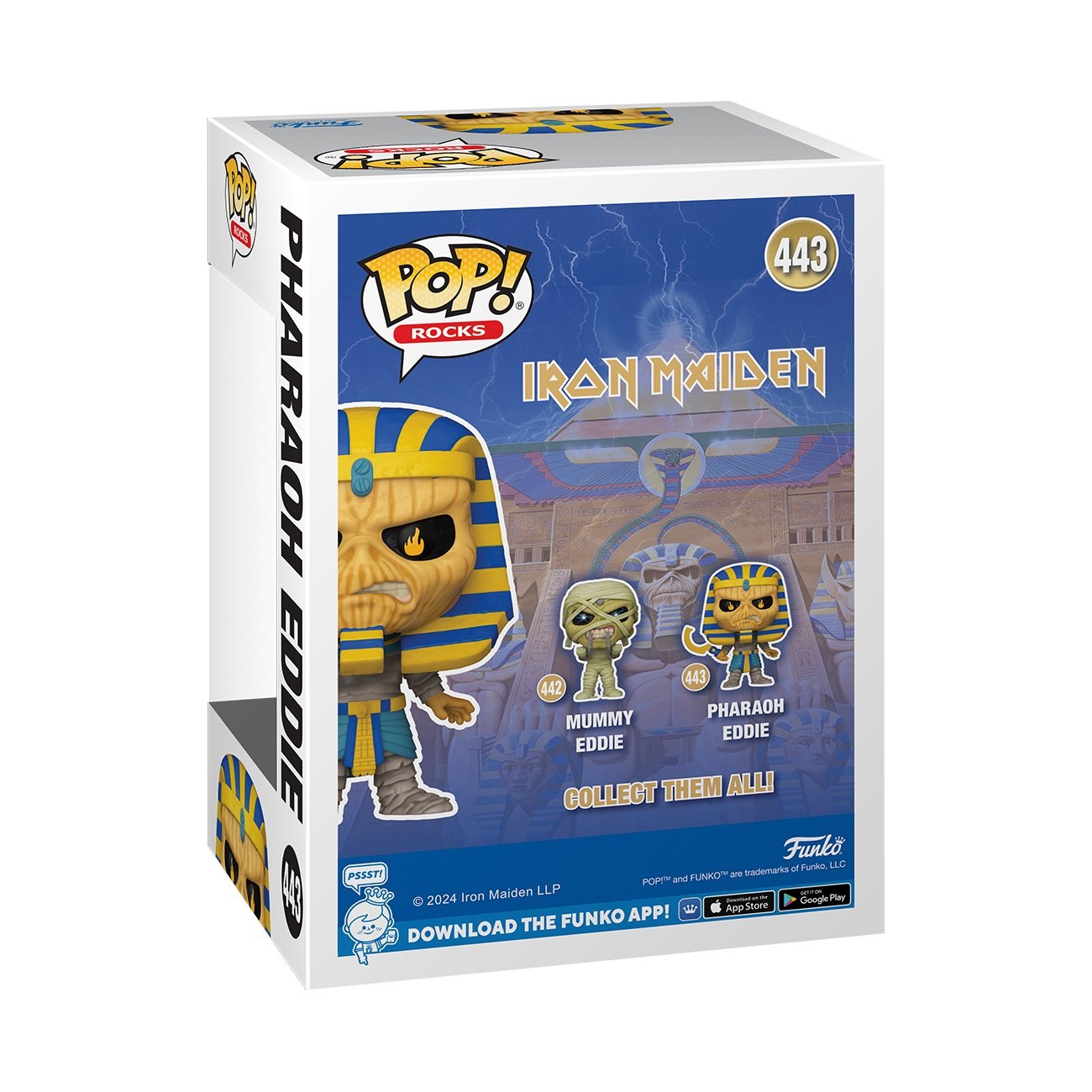 Funko Pop! Rocks: Iron Maiden - Powerslave Eddie (Pharaoh) - flash vidéo