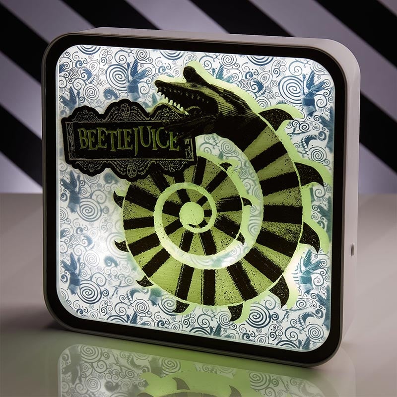 Numskull - Beetlejuice - Lampe en Plexiglas - flash vidéo