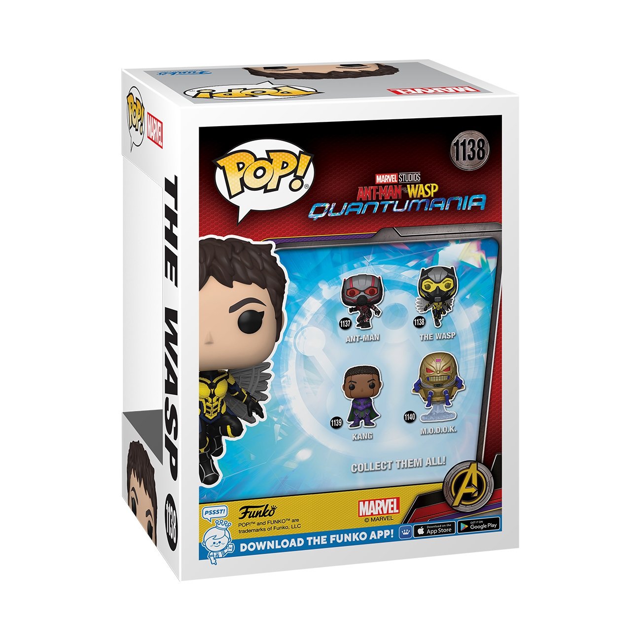 Funko Pop! Marvel: Ant-Man and The Wasp: Quantumania - The Wasp (Chance of Chase) - flash vidéo