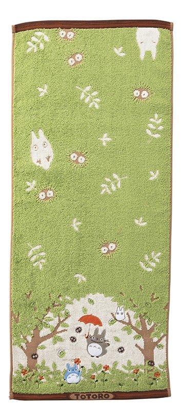 Ghibli - Mon voisin Totoro - Serviette À l'ombre de l'arbre 34x80cm - flash vidéo
