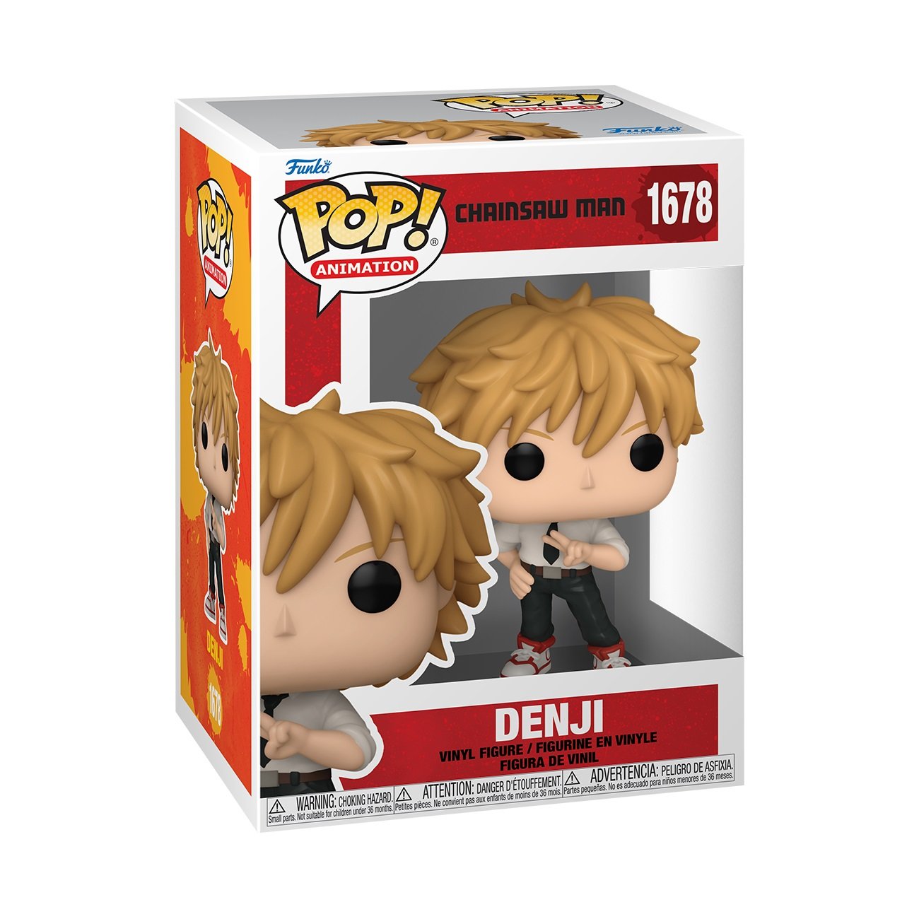 Funko Pop! Animation: Chainsaw Man - Denji - flash vidéo