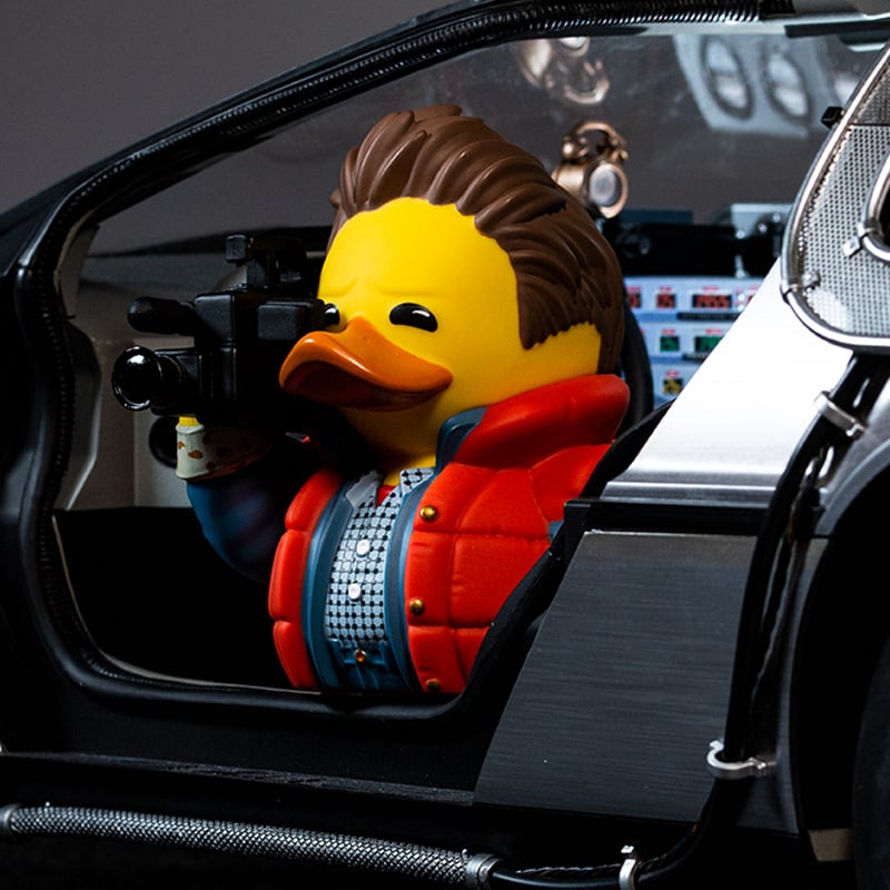TUBBZ Canard de bain à collectionner - Retour vers le futur - Marty McFly (Édition standard) - flash vidéo