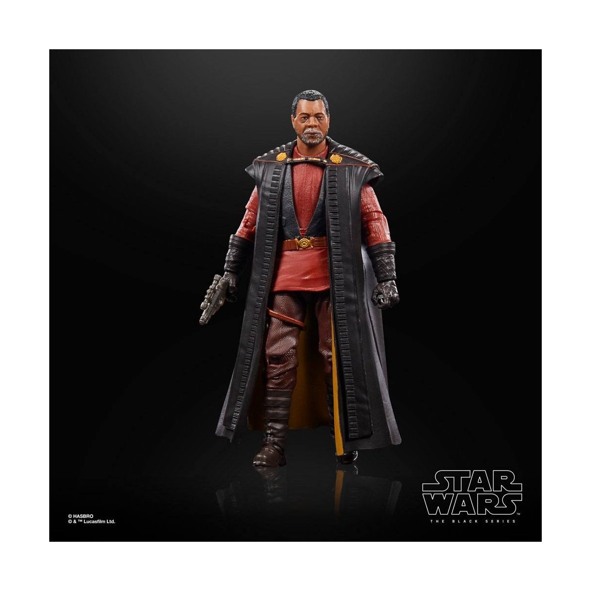 Star Wars The Black Series - Figurine d'action du magistrat Greef Karga 15cm - flash vidéo