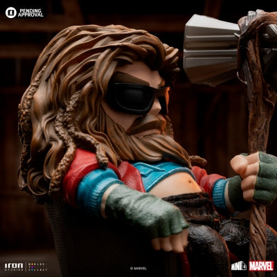 Iron Studios - MiniCo - Marvel - Avengers : Endgame - Bro Thor Statue 12cm - flash vidéo
