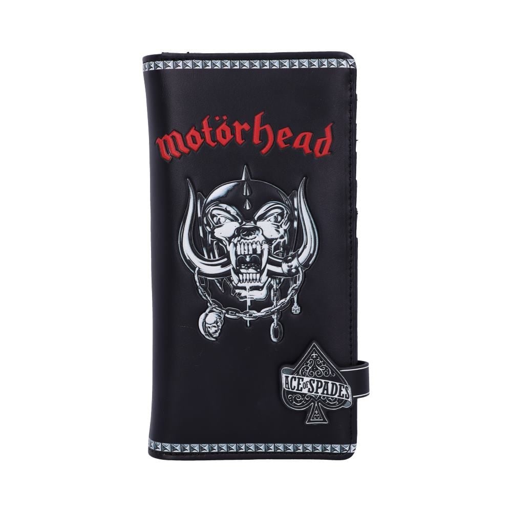 Motorhead - Porte-monnaie en relief Warpig Ace of Spades 18.5cm - flash vidéo
