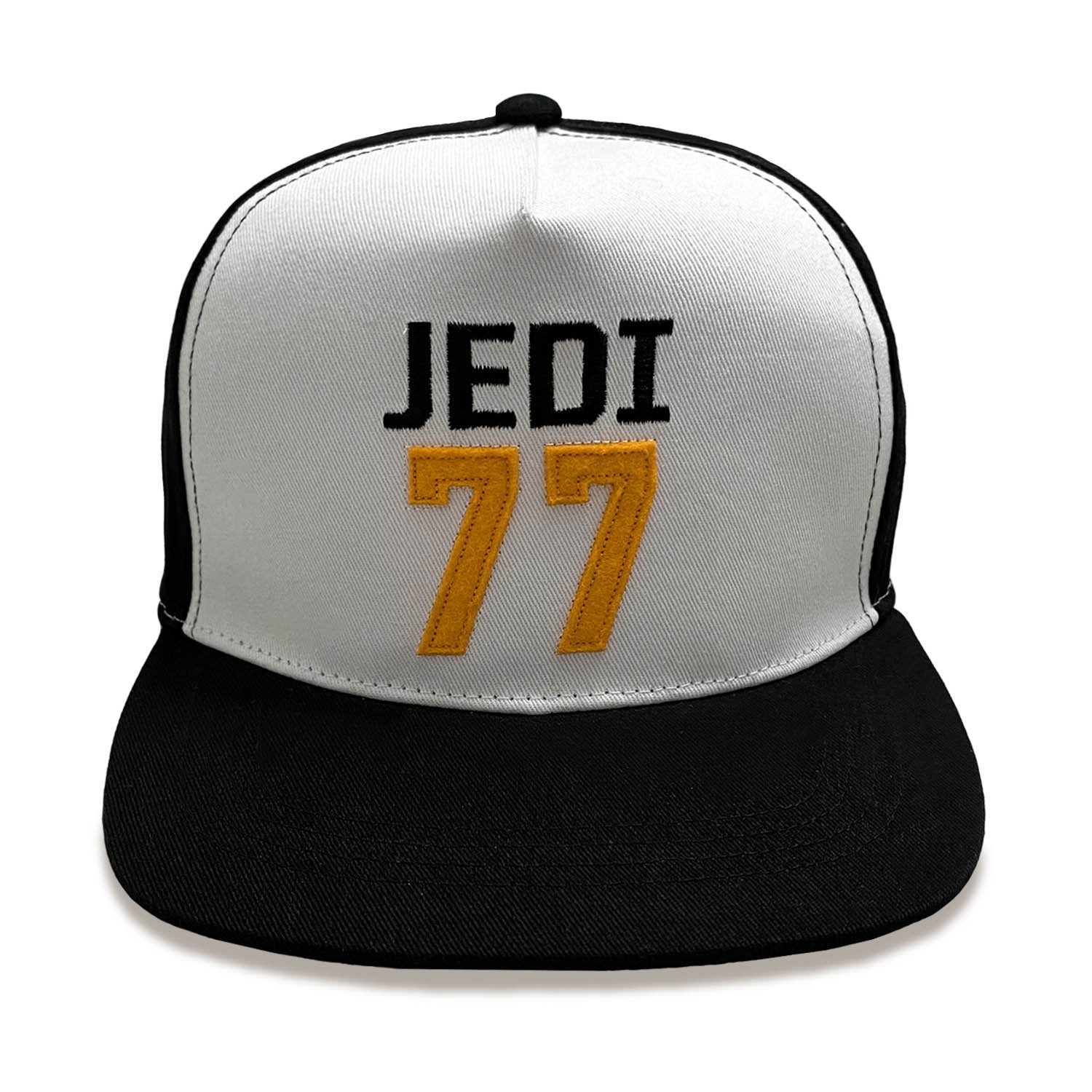 Star Wars - Casquette Snapback Noire et Blanche Jedi 77 - flash vidéo