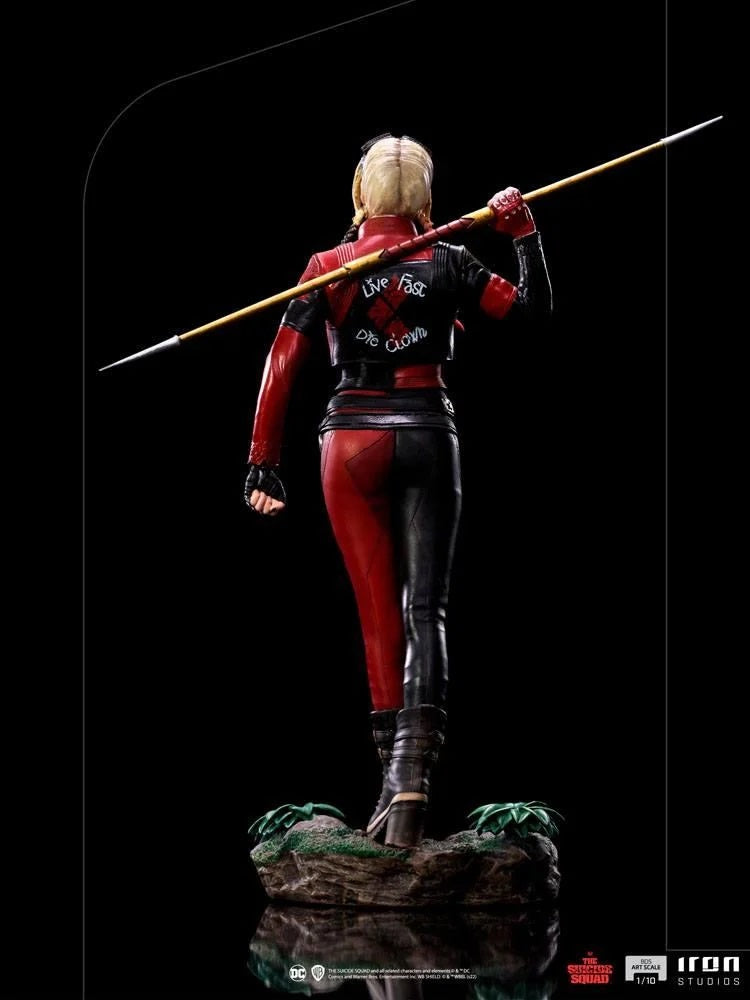 Iron Studios - BDS Arts Scale 1/10 - DC Comics - The Suicide Squad 2 - Harley Quinn Statue 21cm - flash vidéo