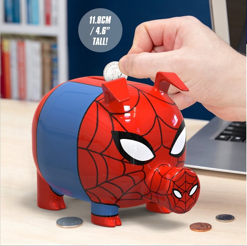 Marvel - Spider-Man - Tirelire en plastique Spider-Ham - flash vidéo