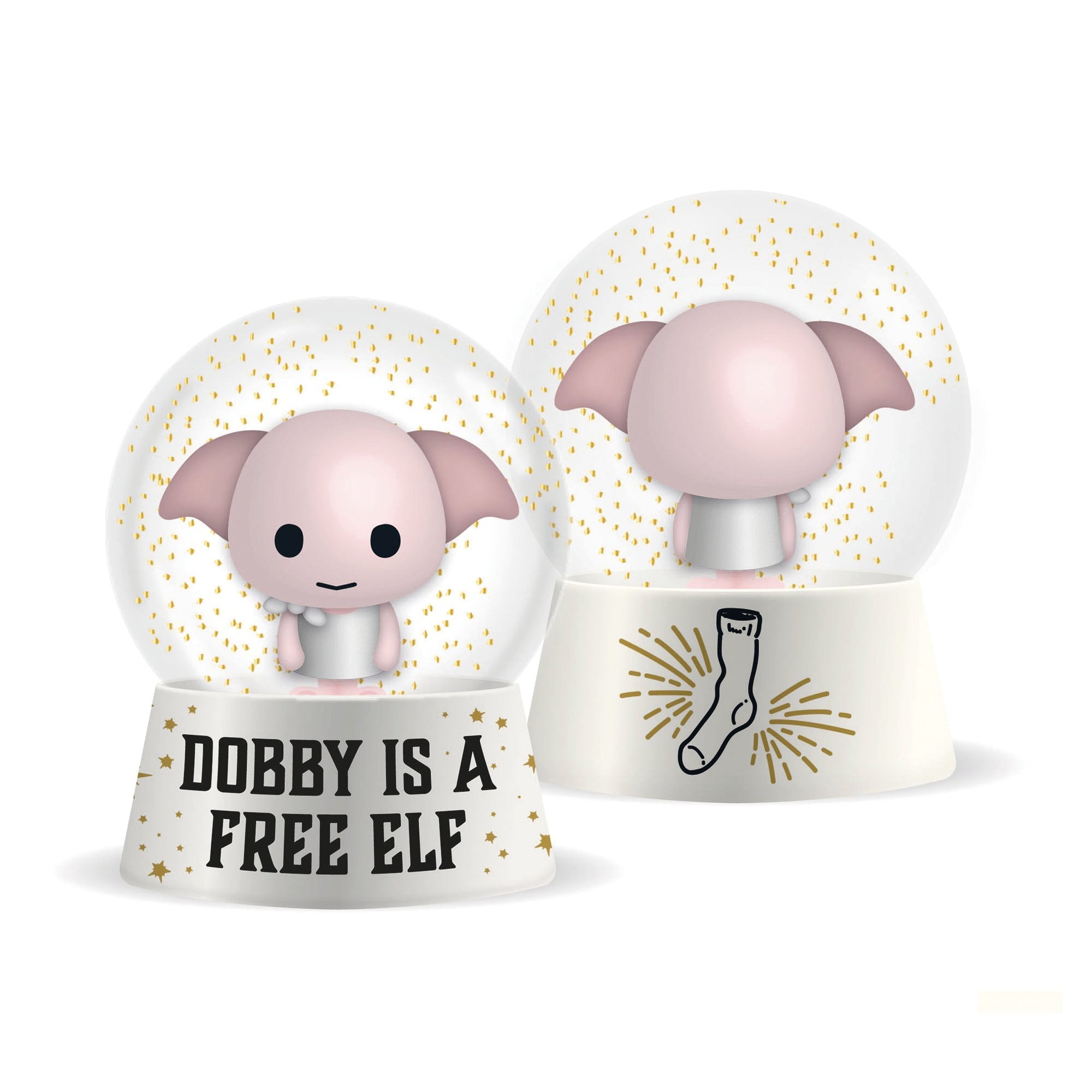 Harry Potter - Boule à Neige Dobby Kawaii 45mm - flash vidéo