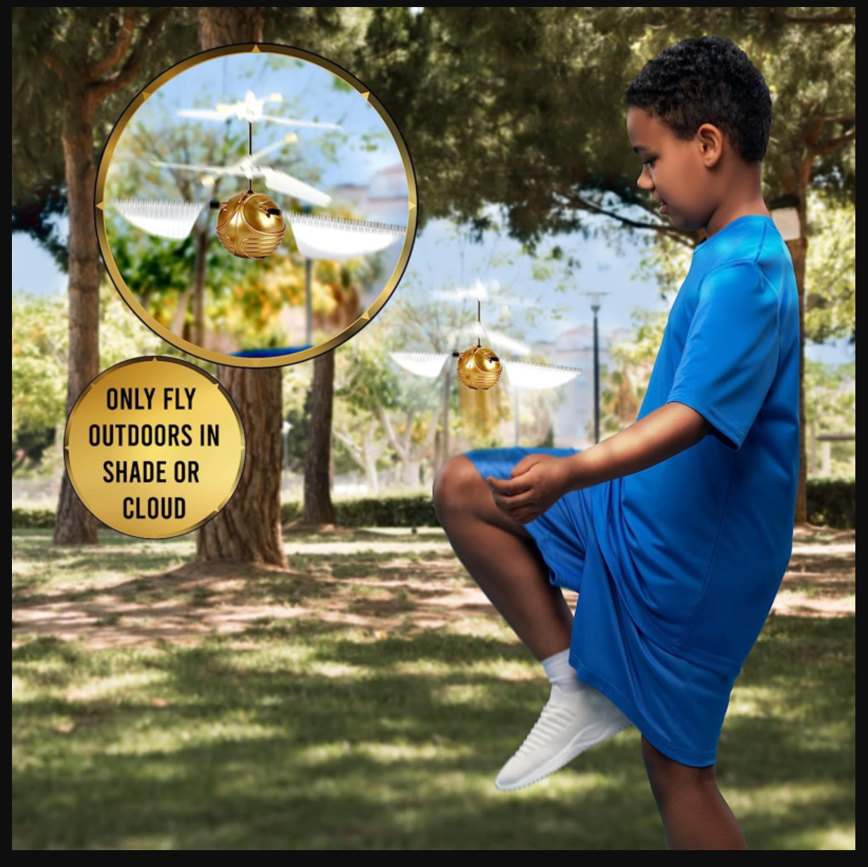 Harry Potter - Balle volante Vif d'or - flash vidéo