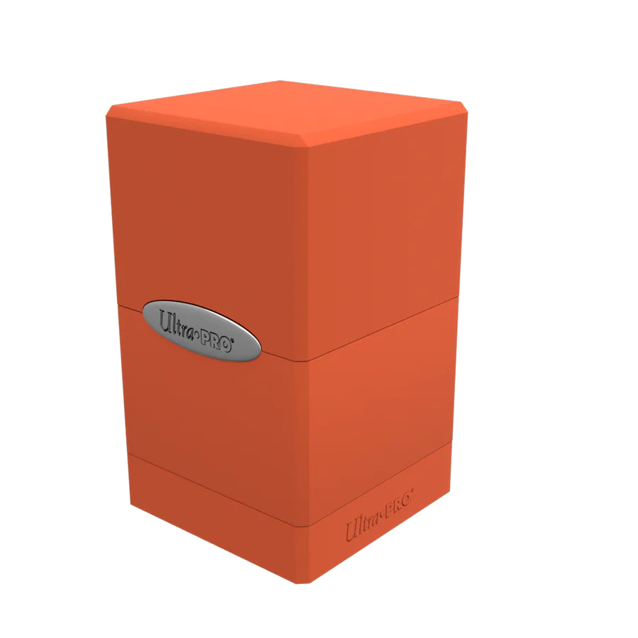 Ultra Pro - Deck Box Tour en Satin - Orange Citrouille - flash vidéo
