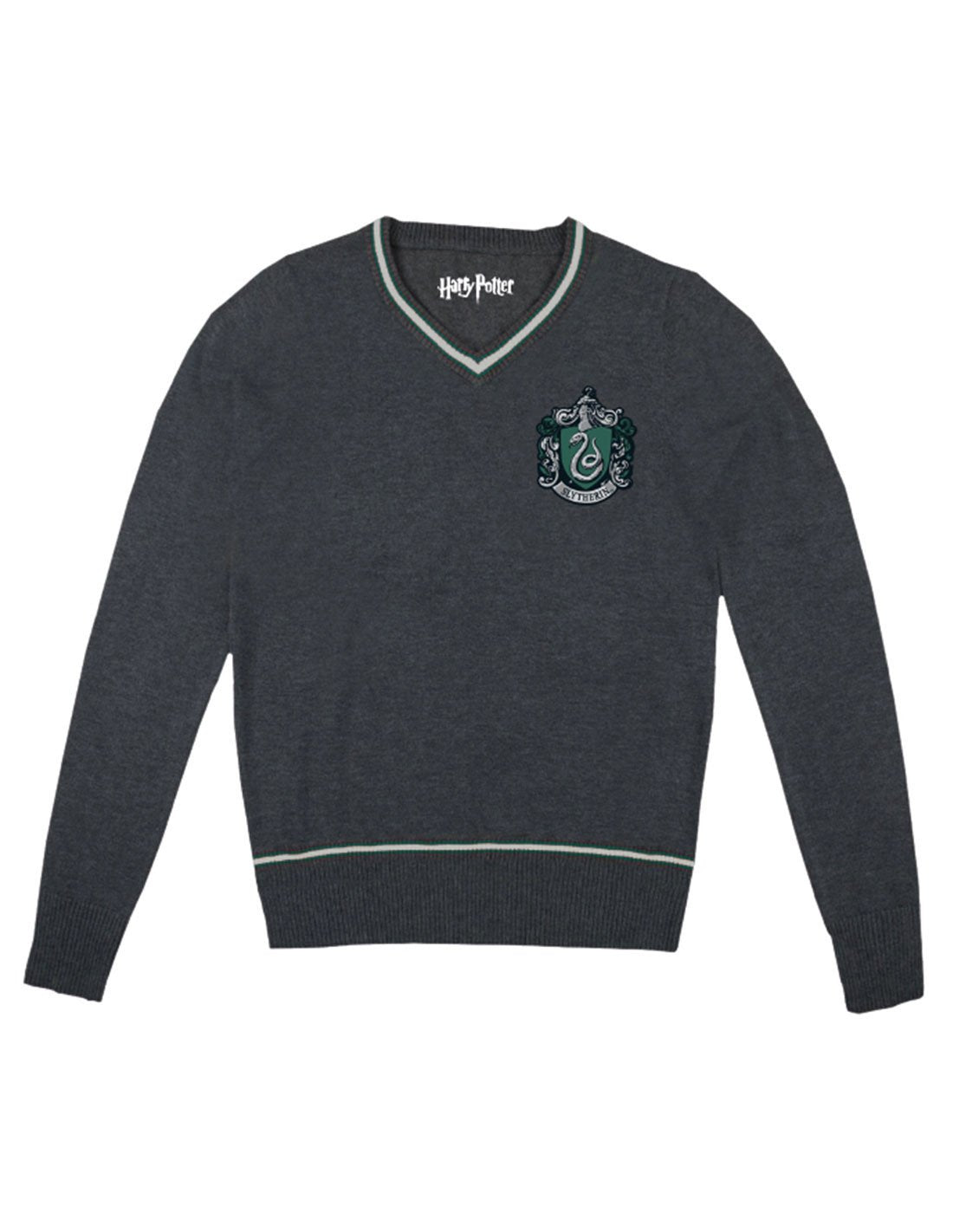 Harry Potter - Pull Anthracite Hommes Serpentard - S - flash vidéo
