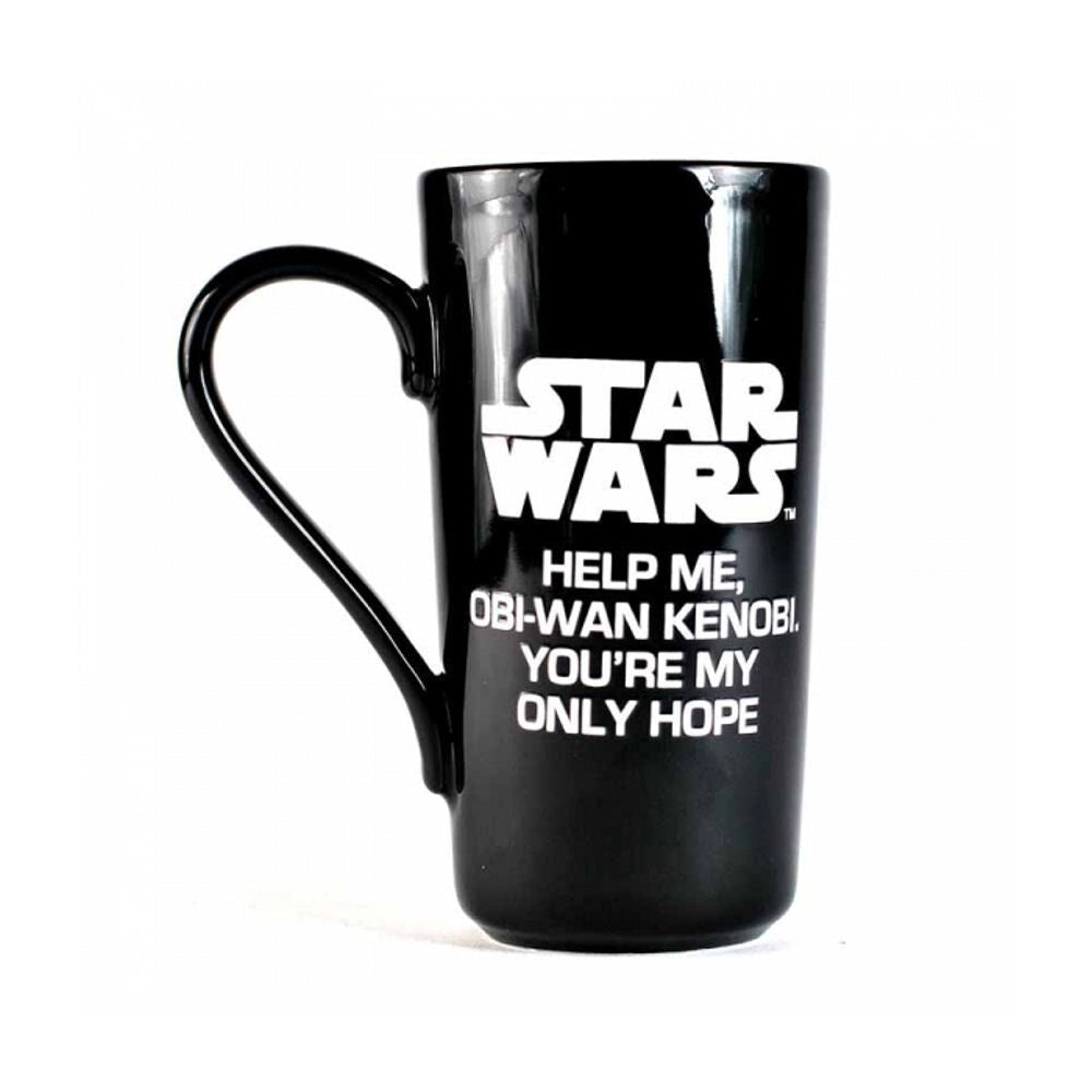 Star Wars - R2-D2 & Princess Leia Heat Changing Latte Mug 500ml - flash vidéo