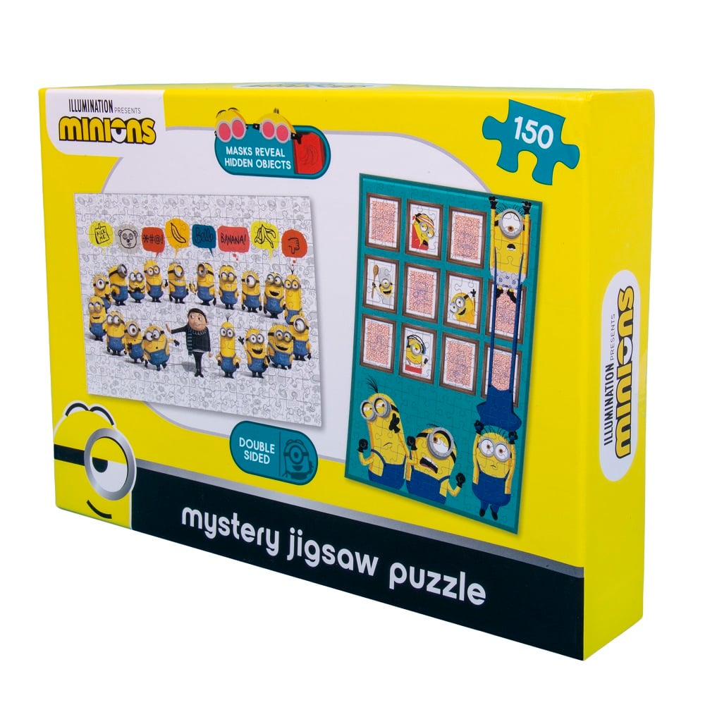 Minions - Puzzle mystère - flash vidéo