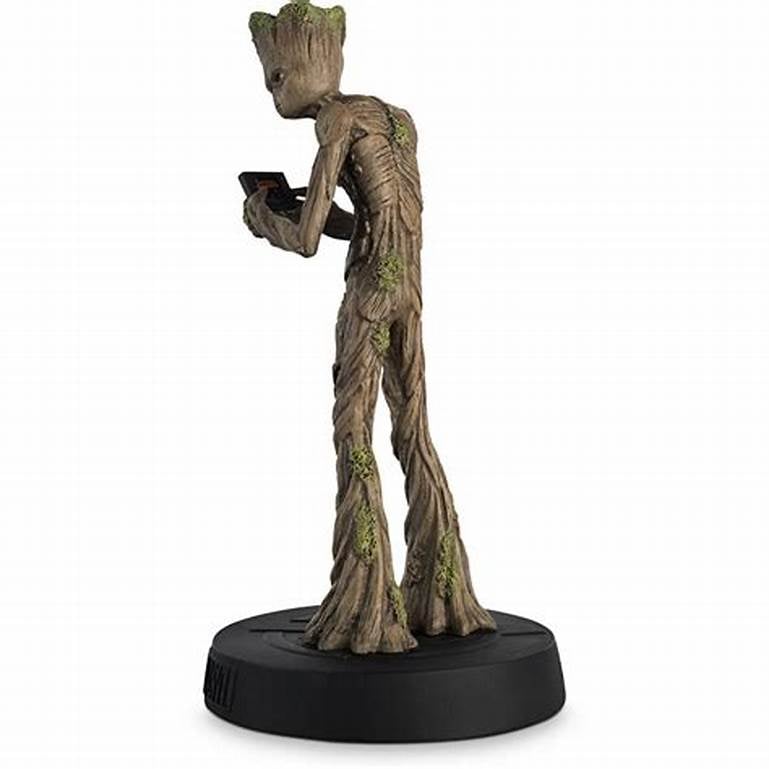 Marvel Movie 1:16 Figures - Groot (Teenage) 18 cm - flash vidéo
