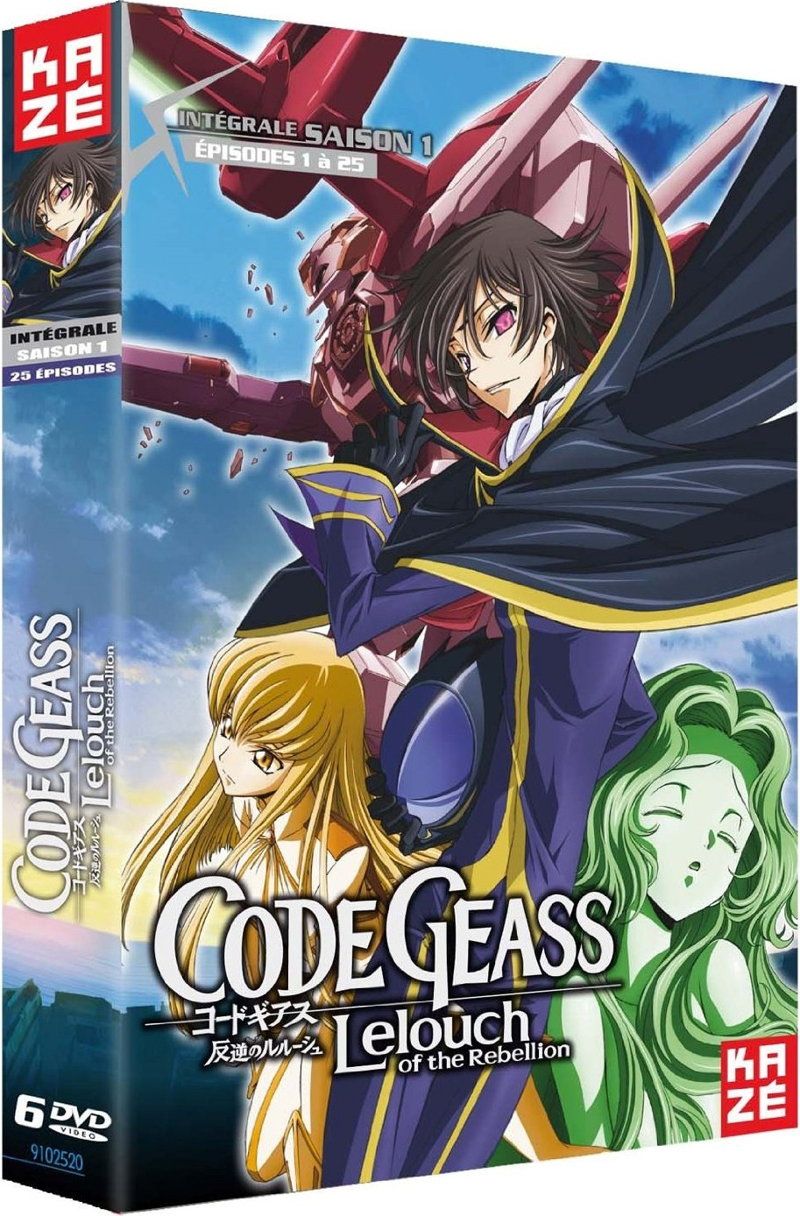 Code Geass - Lelouch of the Rebellion - Intégrale Saison 1 [DVD] - flash vidéo