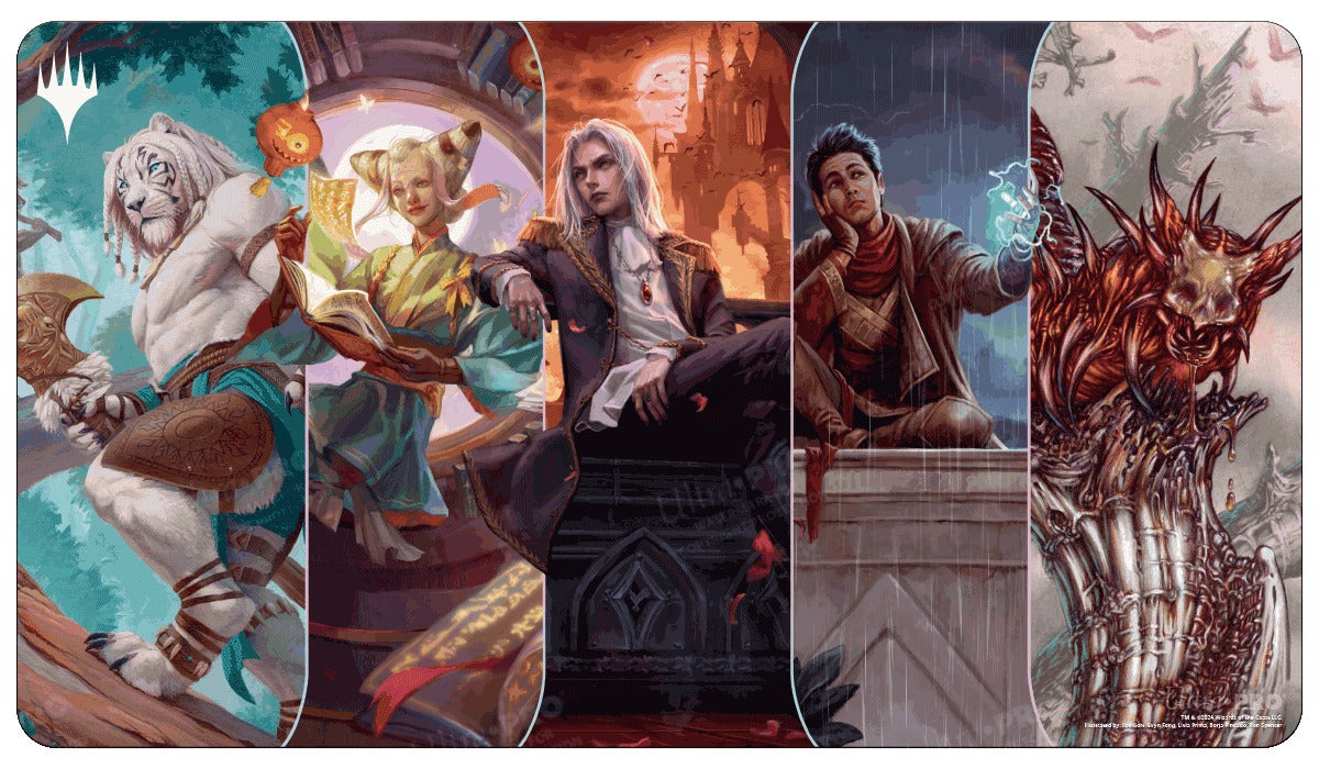 Ultra Pro - Magic: The Gathering - Modern Horizons 3 - Tapis de jeu Double Face Collage Planeswalker (60 x 34 cm) - flash vidéo