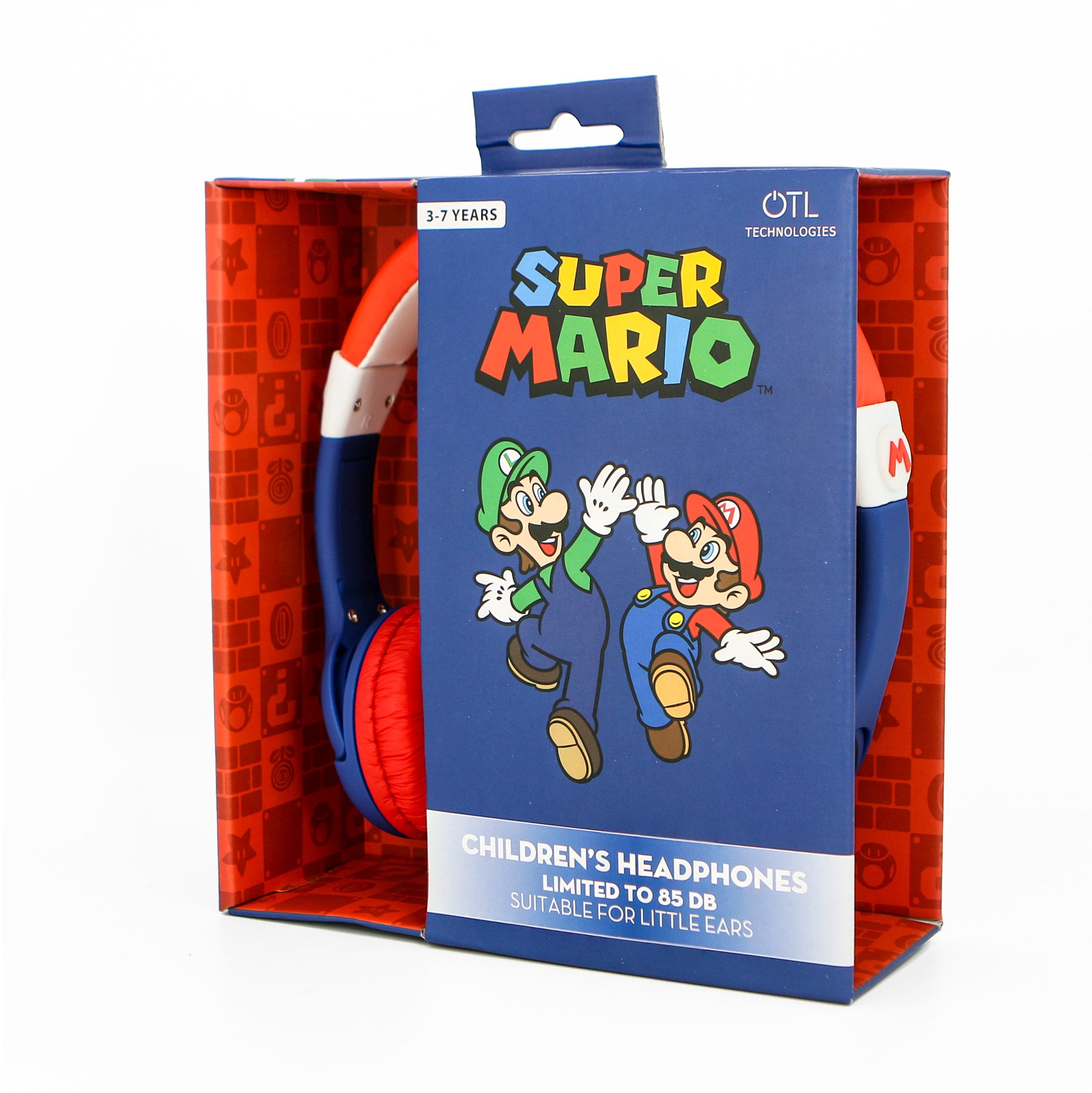Super Mario - Casque audio Mario pour enfants - flash vidéo
