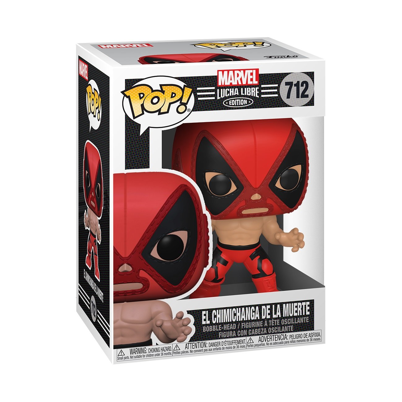 Funko Pop! Marvel: Lucha Libre Edition - El Chimichanga De La Muerte ENG Merchandising - flash vidéo