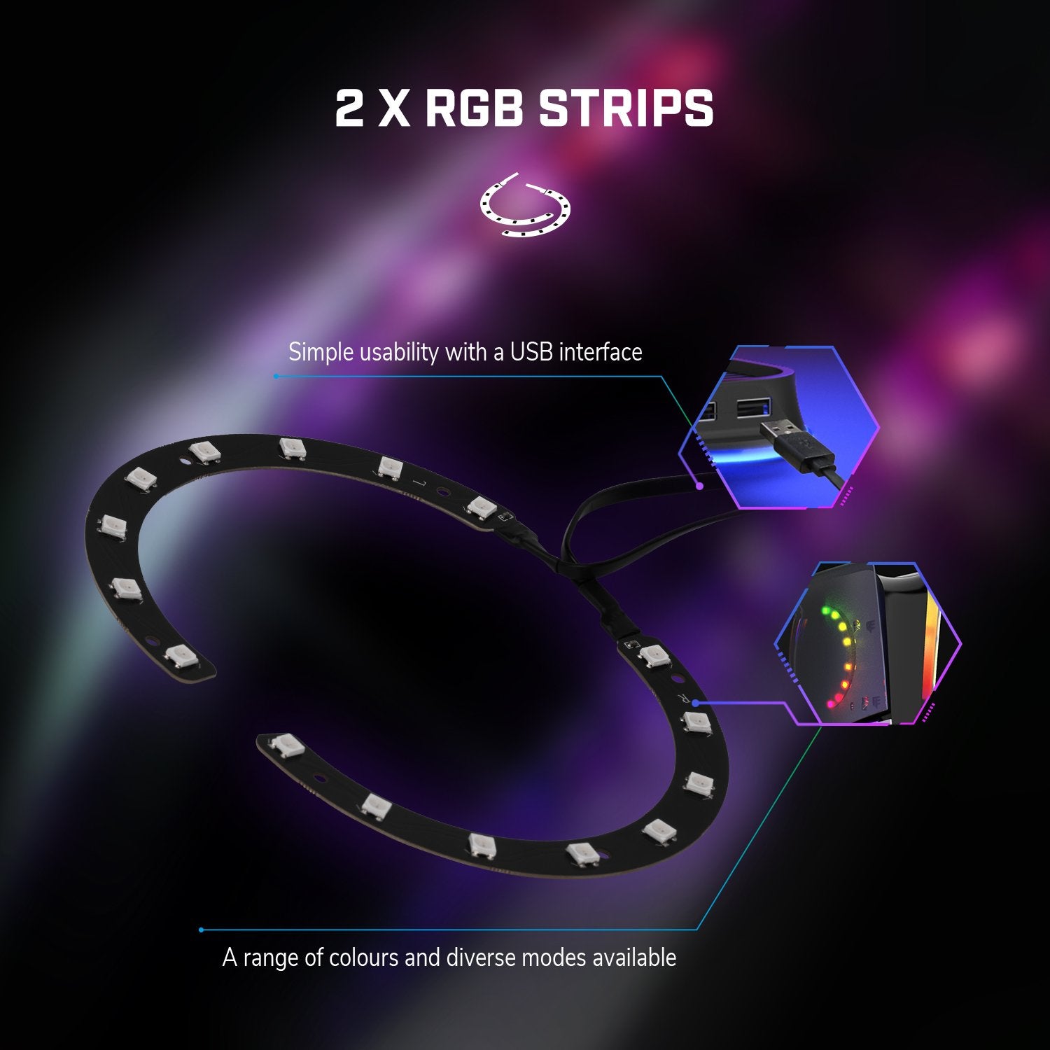 EgoGear - SCH30 - Base de refroidissement RGB LED pour PS5/PS5 SLIM - flash vidéo