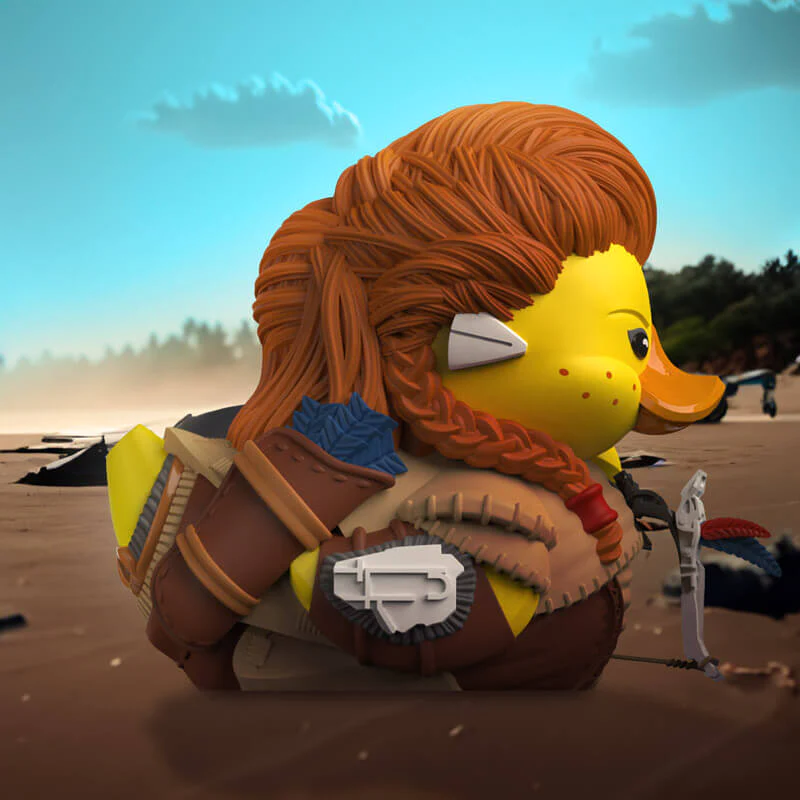 TUBBZ Canard de bain - Horizon Forbidden West - Aloy (Première Édition) - flash vidéo