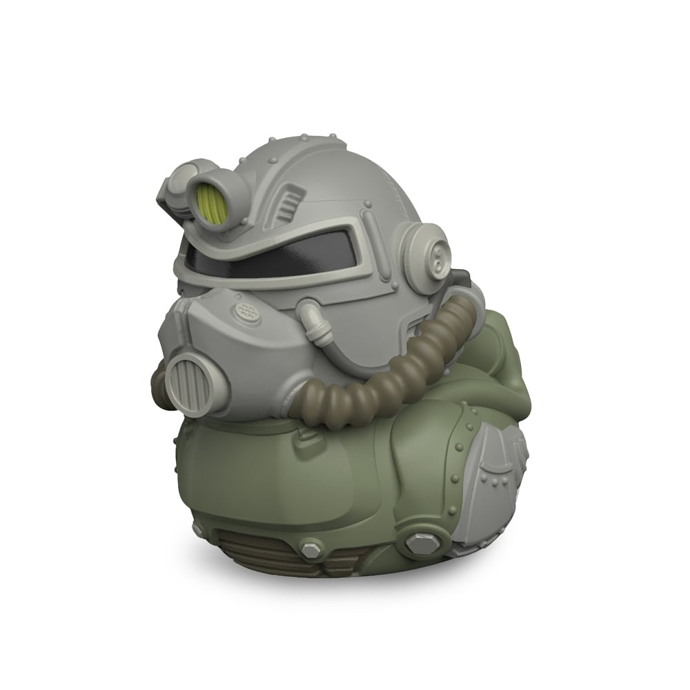 Numskull - Mini TUBBZ Canard de bain - Fallout - T-51 (Édition baignoire) - 8cm - flash vidéo