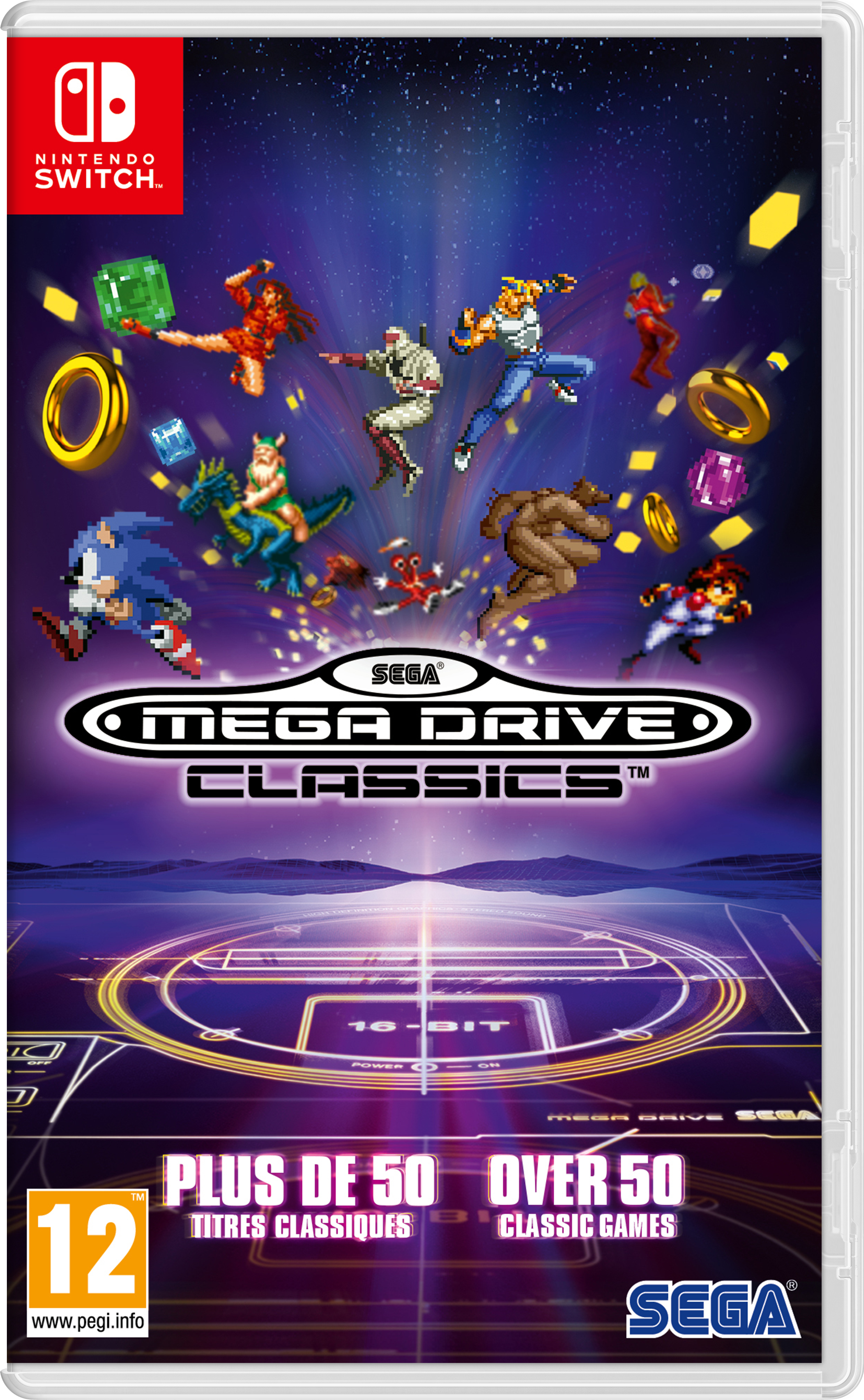 SEGA Megadrive Classics (Code-in-a-box) - flash vidéo